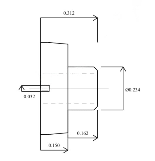 1/2" split nut saw bolts